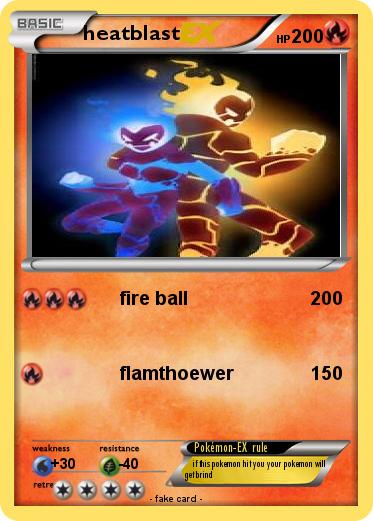 Pokemon heatblast