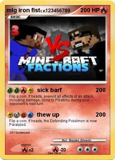 Pokemon mlg iron fist