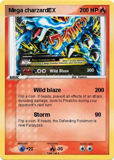 Pokemon Mega charzardEX
