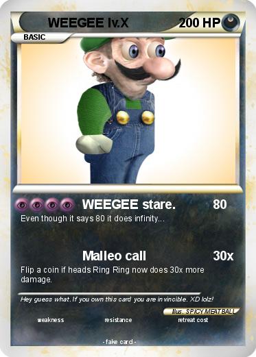 Pokemon WEEGEE lv.X