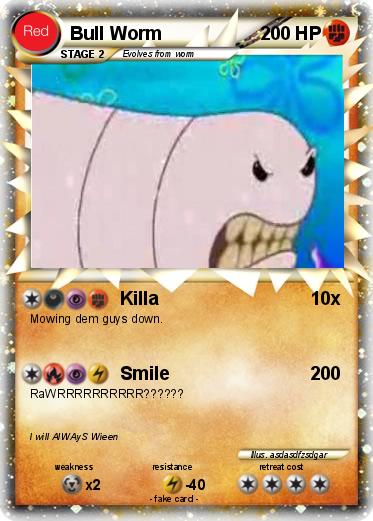 Pokemon Bull Worm