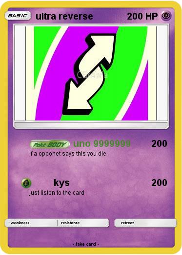 Pokemon ultra reverse