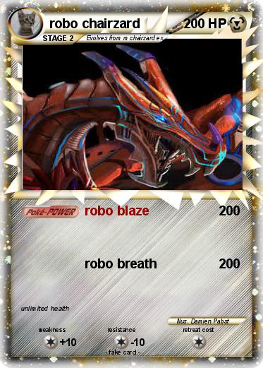 Pokemon robo chairzard