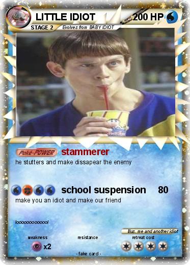 Pokemon LITTLE IDIOT