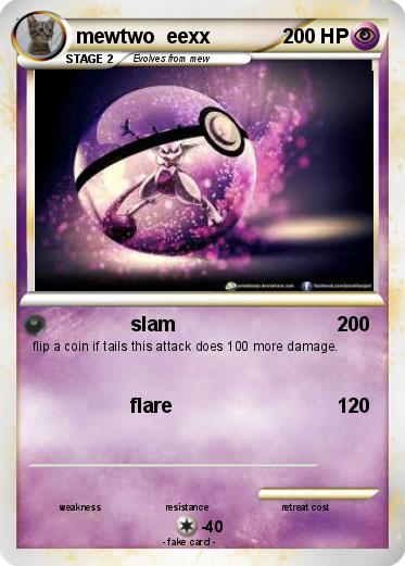 Pokemon mewtwo  eexx