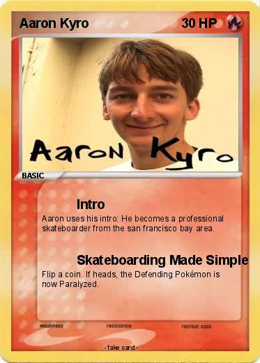 Pokemon Aaron Kyro