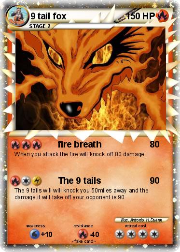 Pokemon 9 tail fox