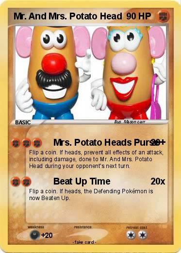 Pokemon Mr. And Mrs. Potato Head