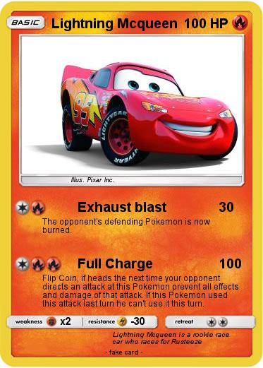 Pokemon Lightning Mcqueen