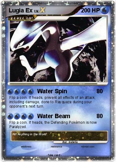 Pokemon Lugia Ex
