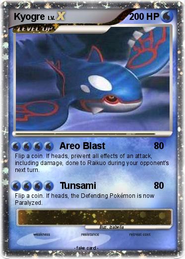 Pokemon Kyogre