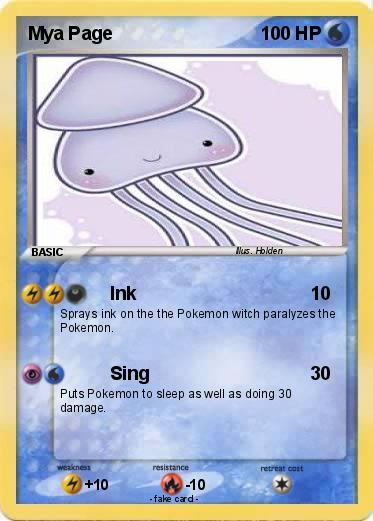 Pokemon Mya Page