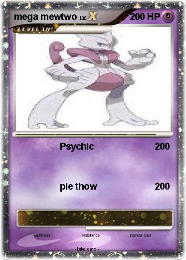 Pokemon mega mewtwo