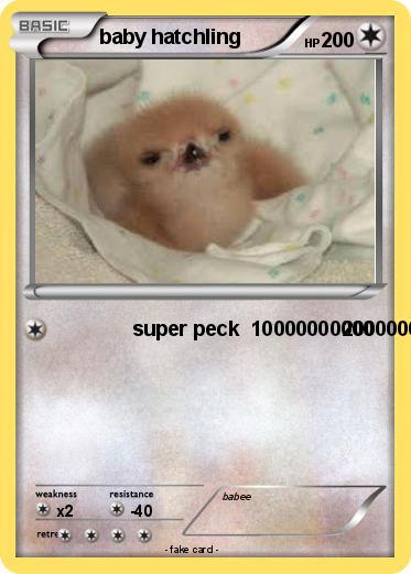 Pokemon baby hatchling