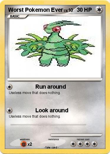 The Worst Pokemon in Existence