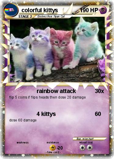 Pokemon colorful kittys