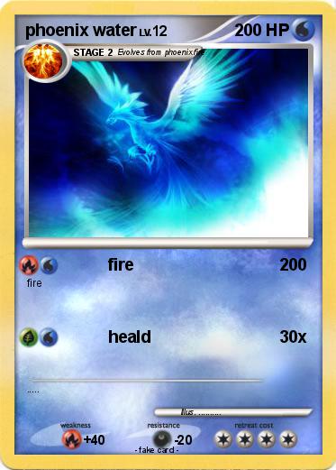 Pokemon phoenix water