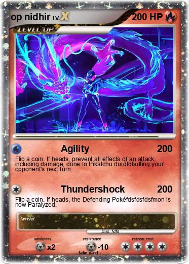 Pokemon op nidhir
