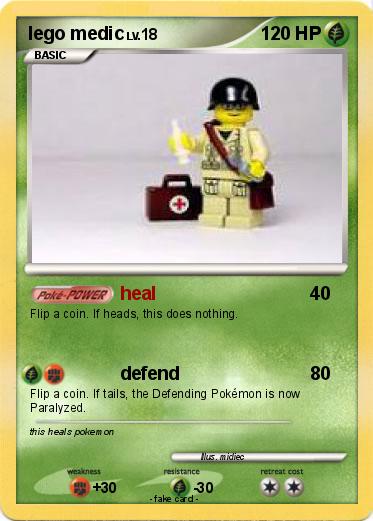 Pokemon lego medic