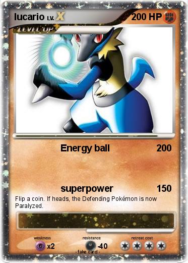 Pokemon lucario