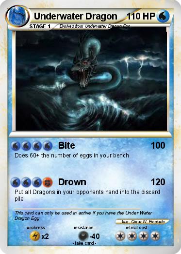 Pokemon Underwater Dragon