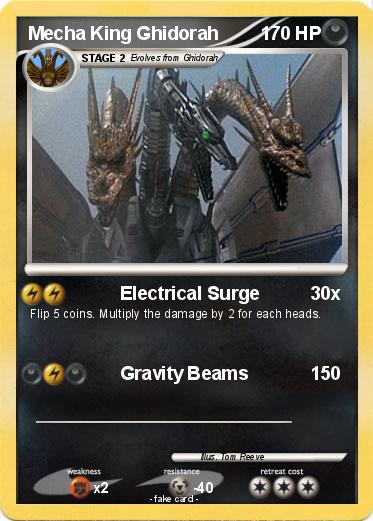 Pokemon Mecha King Ghidorah