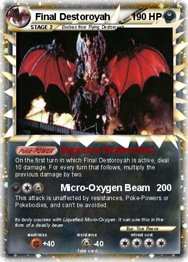 Pokemon Final Destoroyah
