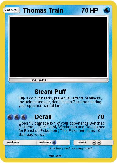 Pokemon Thomas Train