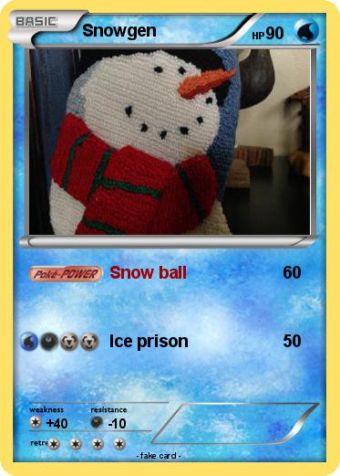 Pokemon Snowgen