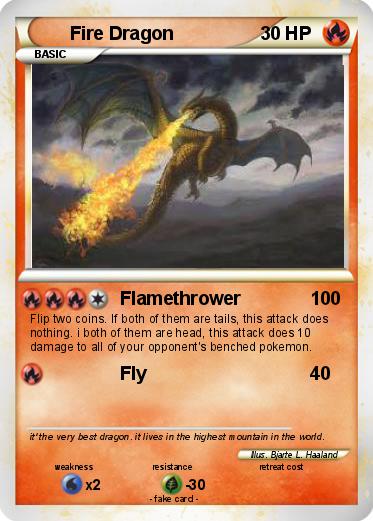 Pokemon Fire Dragon