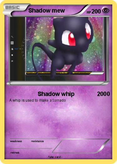Pokemon Shadow mew