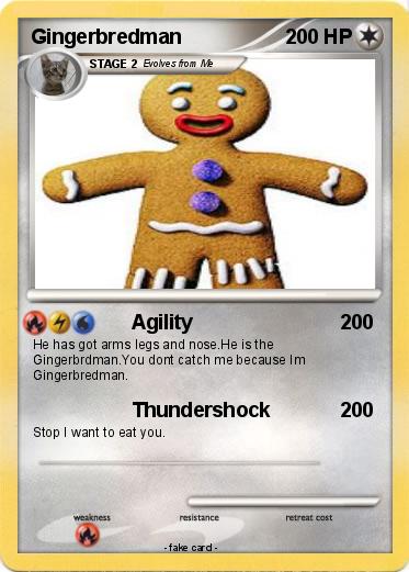 Pokemon Gingerbredman
