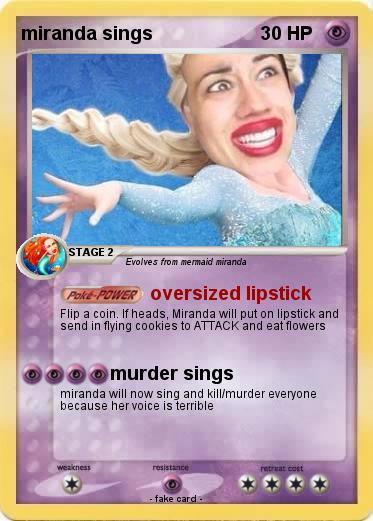 Pokemon miranda sings