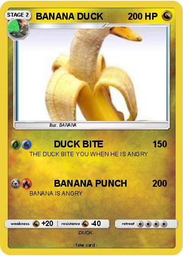 Pokemon BANANA DUCK