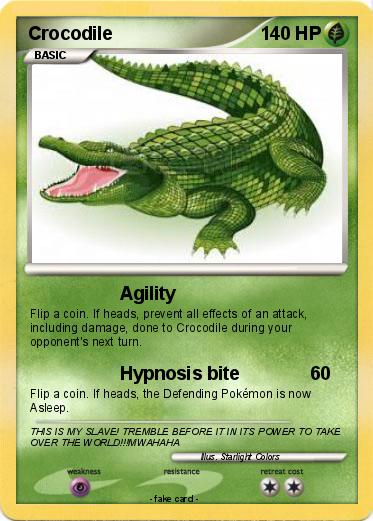 Pokemon Crocodile