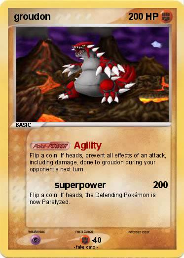 Pokemon groudon
