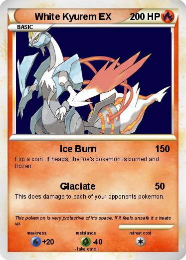 Pokemon White Kyurem EX