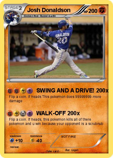 Pokemon Josh Donaldson