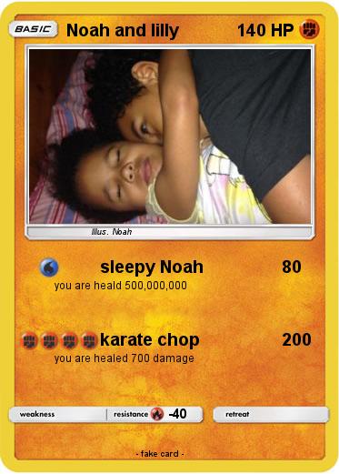 Pokemon Noah and lilly