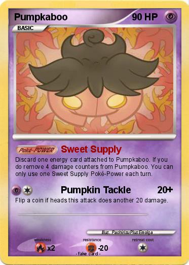 Pokemon Pumpkaboo