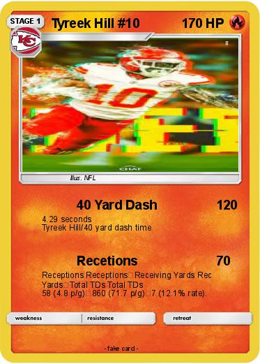 Pokemon Tyreek Hill #10
