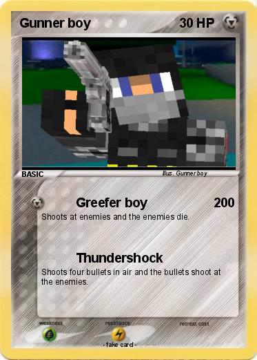 Pokemon Gunner boy
