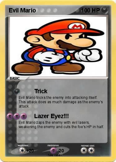 Pokemon Evil Mario