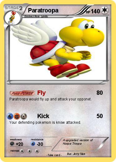 Pokemon Paratroopa