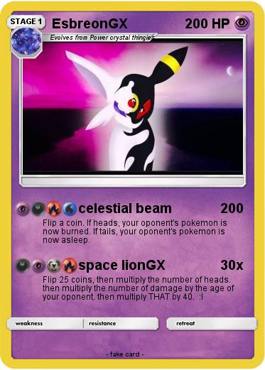 Pokemon EsbreonGX