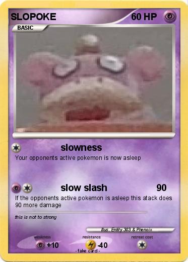 Pokemon SLOPOKE