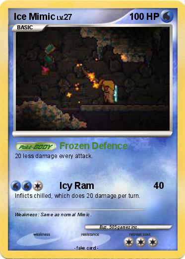 Pokemon Ice Mimic