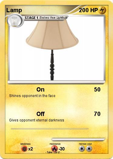 Pokemon Lamp
