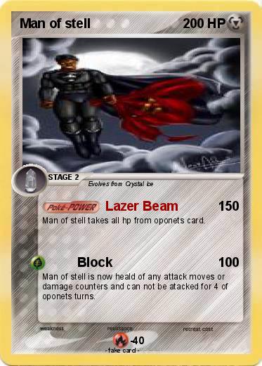 Pokemon Man of stell
