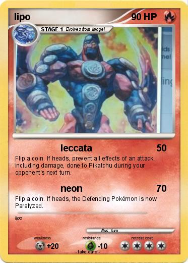 Pokemon lipo